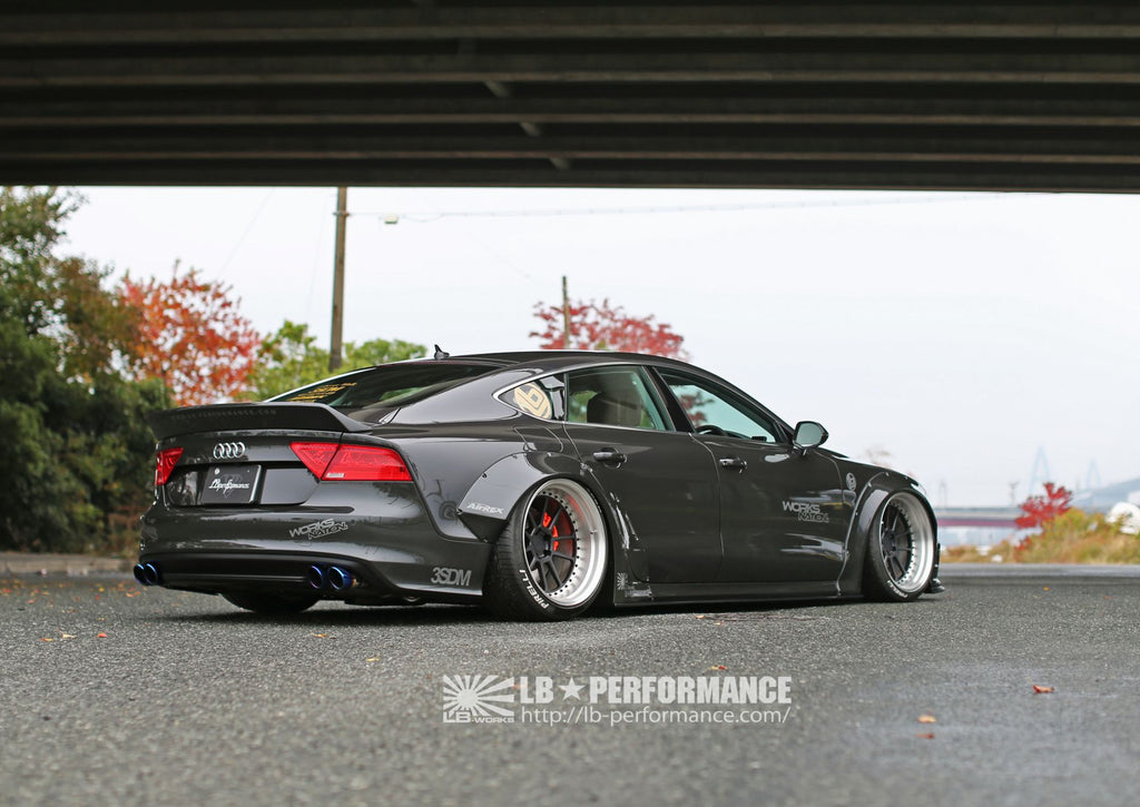 LB-WORKS A7 / S7 [Bumper type] complete body kit (FRP)
