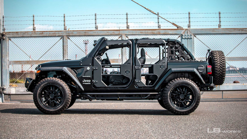 LB-WORKS FAIRLINE Jeep Wrangler (JL)Body kit (For UNLIMITED SAHARA and UNLIMITED RUBICON)(FRP)