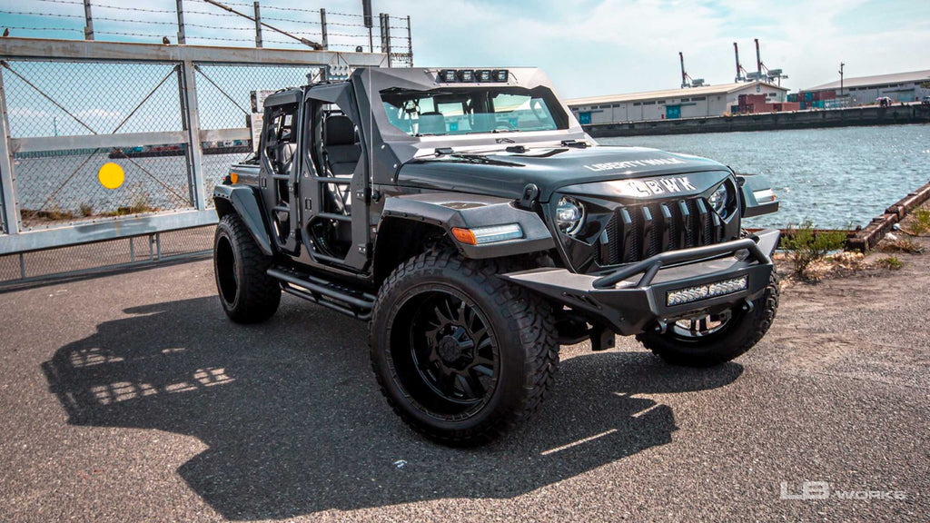 LB-WORKS FAIRLINE Jeep Wrangler (JL)Body kit (For UNLIMITED SAHARA and UNLIMITED RUBICON)(FRP)