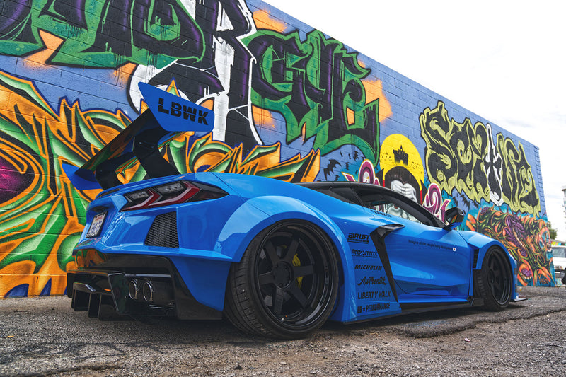 LB-Silhouette WORKS CHEVROLET CORVETTE C8 Complete Body kit (CFRP)