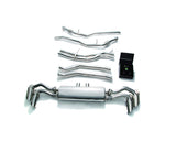 ARMYTRIX Stainless Steel Valvetronic Exhaust System w/Quad Chrome Silver Tips Lamborghini Urus 4.0L V8 2018+
