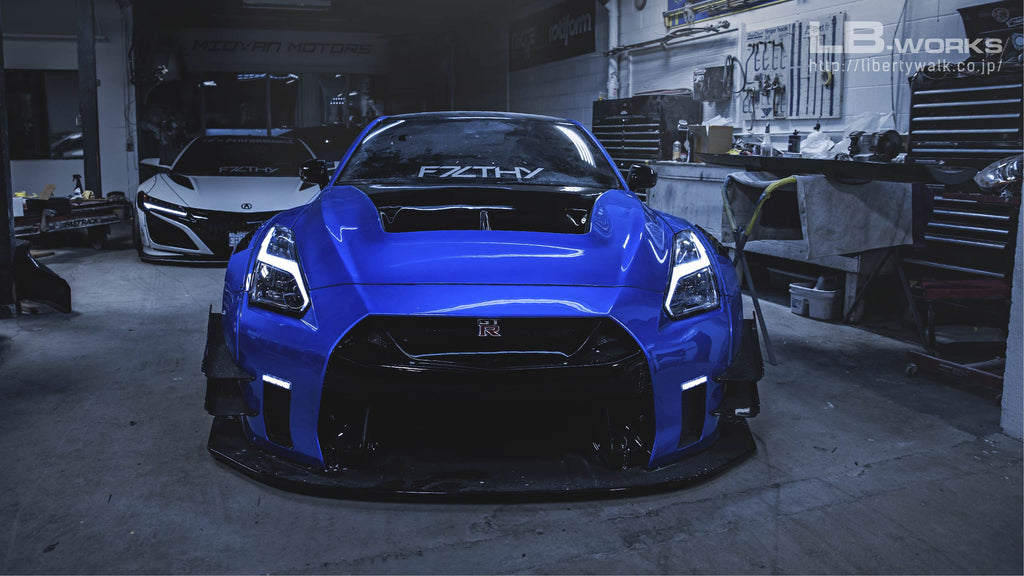 LB-WORKS NISSAN GT-R R35 type 2 Complete body kit 〜2016y (CFRP)