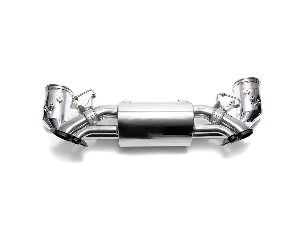 ARMYTRIX Stainless Steel Muffler for OE Valvetronic Control Porsche 992 Carrera 2020+
