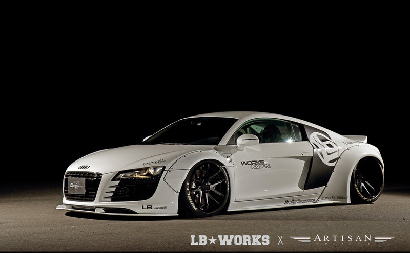 LB★performance R8 complete body kit (CFRP)