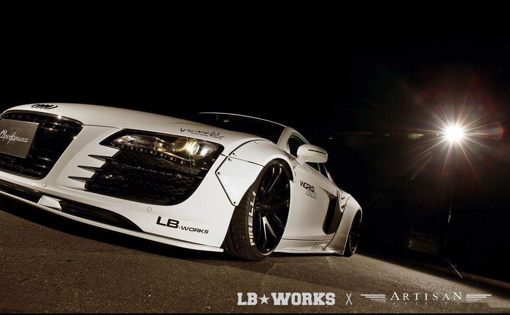 LB-WORKS R8 V8 complete body kit (CFRP)
