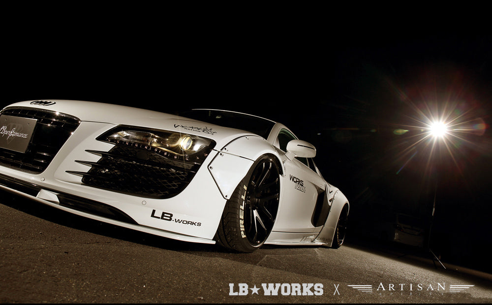 LB-WORKS R8 V8 complete body kit (FRP)
