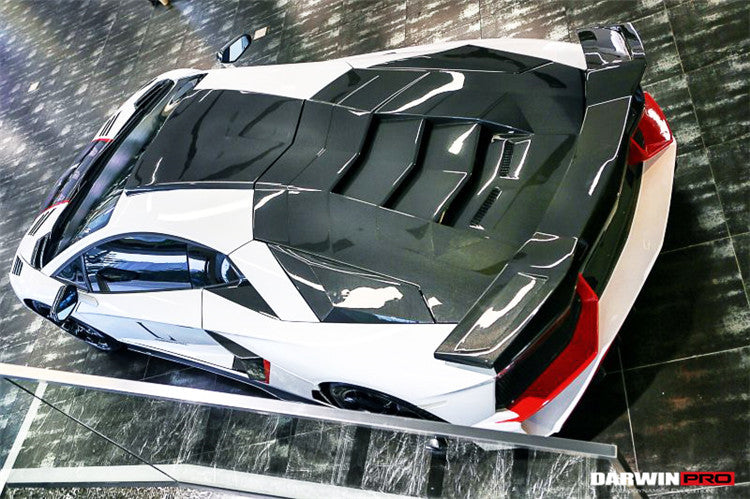 2011-2021 Lamborghini Aventador LP700 LP740 Coupe BKSS Style Carbon Fiber Roof