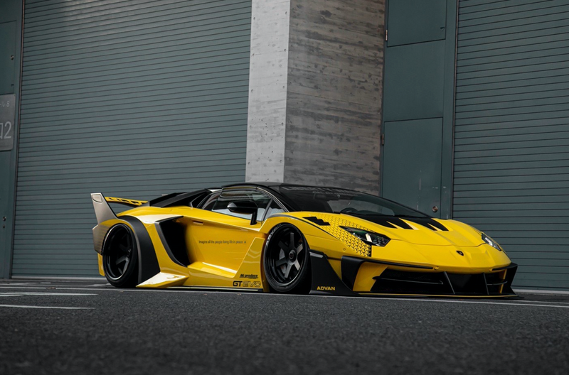 LB-Silhouette WORKS LAMBORGHINI AVENTADOR GT Evo Complete Body kit 【Dry carbon & FRP ③】