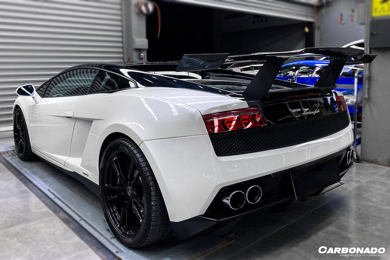 2004-2014 Lamborghini Gallardo STO Style Carbon Fiber Trunk Spoiler