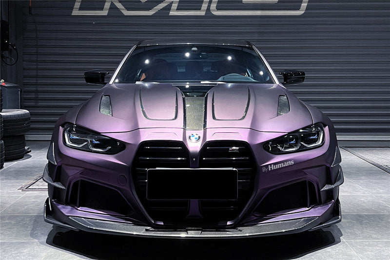 2021-UP BMW M3 G80 BKSSII Style Front Bumper and Front Fender and Side Skirts