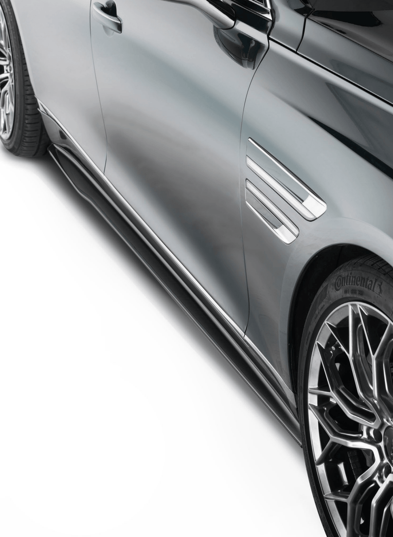 2021 GENESIS G80 (RG3) V2 CARBON FIBER SIDE SKIRTS