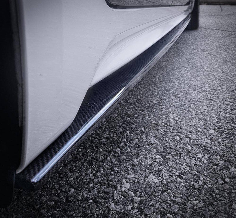 GENESIS G80 (DH) CARBON FIBER SIDE SKIRTS