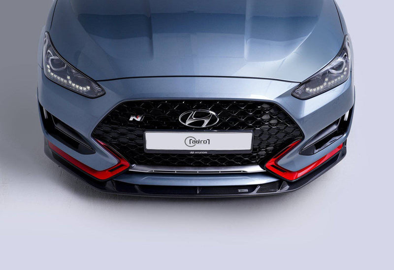 HYUNDAI VELOSTER N CARBON FIBER FRONT LIP V2 TYPE A