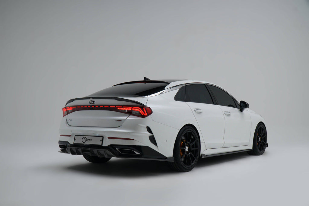 20212022 KIA K5 CARBON FIBER TRUNK SPOILER WING