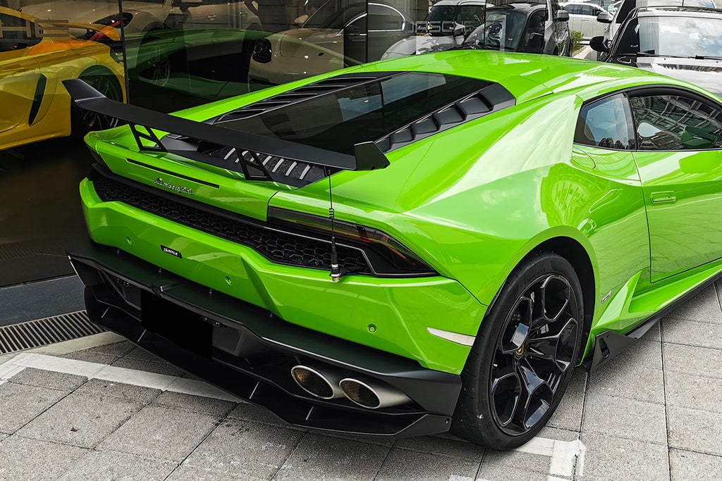 2015-2020 Lamborghini Huracan LP610/LP580 AO Style Carbon Fiber Trunk Spoiler