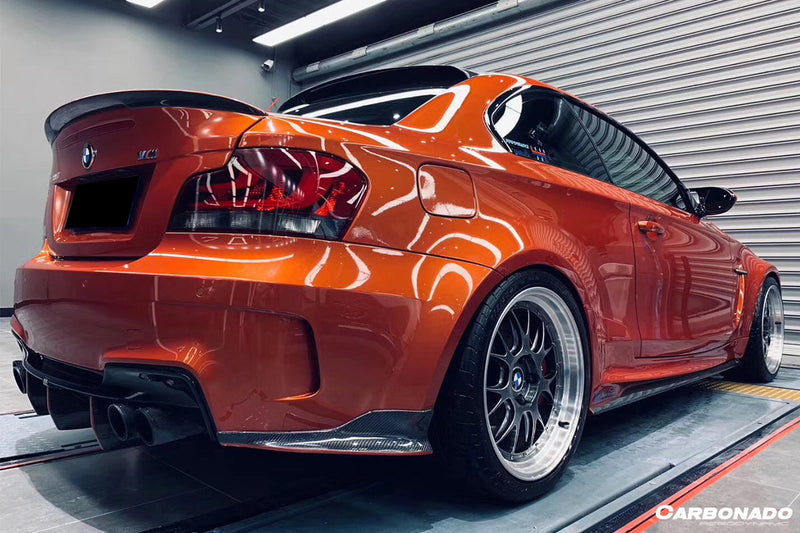 2008-2013 BMW E82 1M Series RZ Style Carbon Fiber Trunk Spoiler