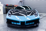 2015-2019 Ferrari 488 GTB/Spyder MA Style Partial Carbon Fiber Front Bumper