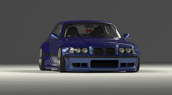 Pandem - BMW E36 M3 w/ Duck Tail
