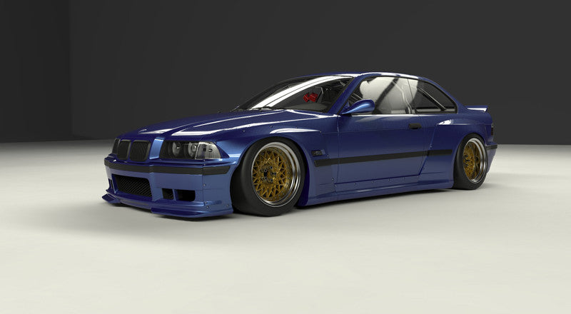 Pandem - BMW E36 M3 w/ Duck Tail