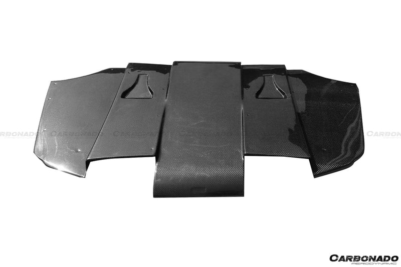 2008-2012 BMW M3 E92/E93 VA Style Carbon Fiber Rear Diffuser with Lip