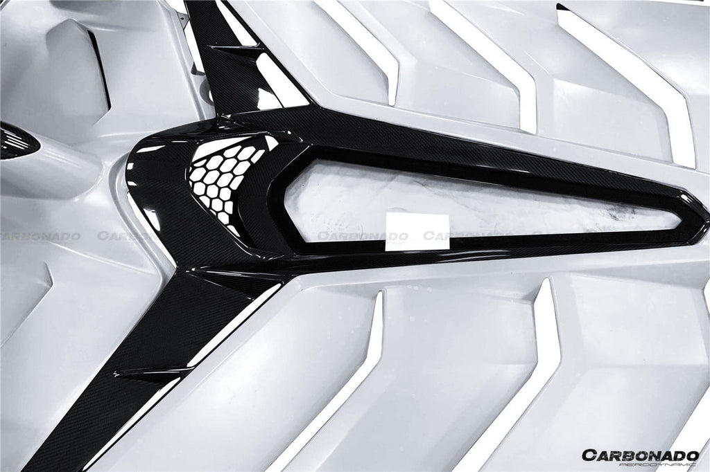 Lamborghini Aventador SVJ Carbon Fiber Rear Bumper : Fits OEM Body Coupe &  Roadster LP700, LP740 & LP770 - DMC