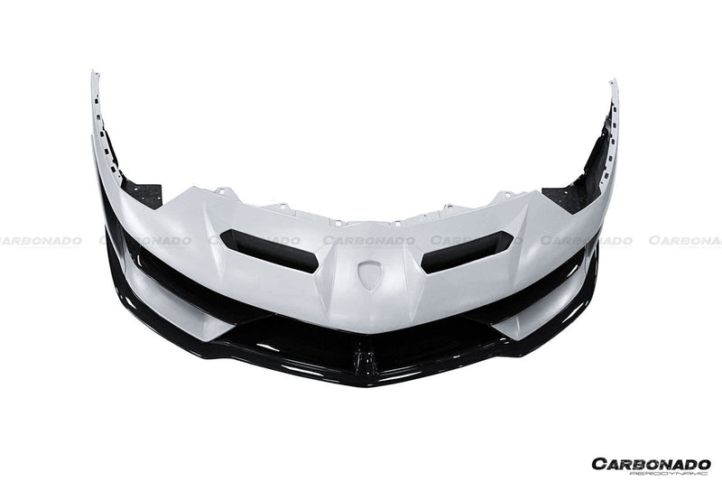 2011-2021 Lamborghini Aventador LP700 LP740 LP750 Coupe/Roadster SVJ Style Part Dry Carbon Fiber Front Bumper