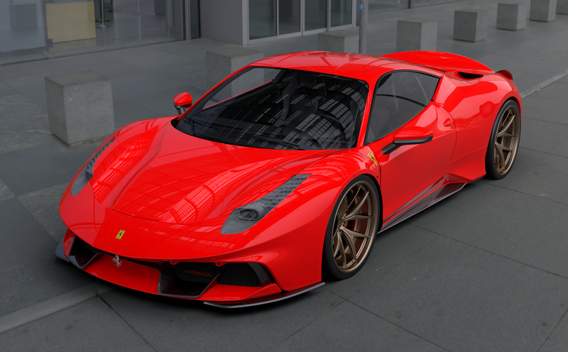 DUKE DYNAMICS Ferrari 458 widebody