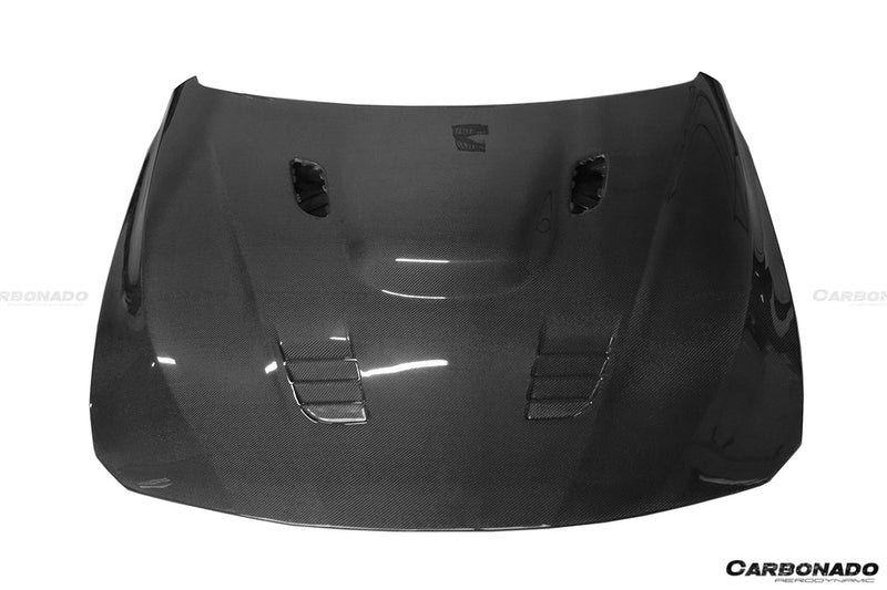 2013-2019 BMW 3 Series F30 F35 RZ Style Carbon Fiber Hood