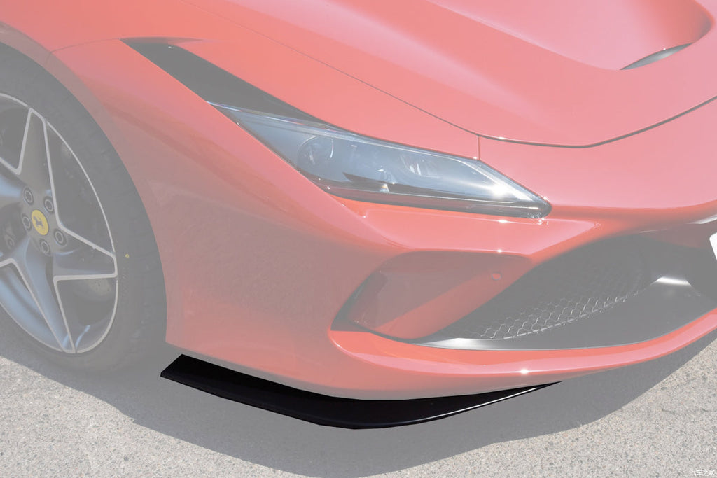 Ferrari Splitter 2019-UP Ferrari F8 OE Style Autoclave Carbon Fiber Front Bumper Side ...