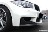 2008-2013 BMW 1M AF Style Carbon Fiber Front Lip Spiliter