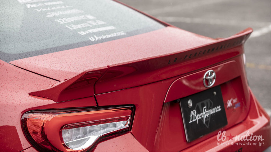 lb★nation TOYOTA 86 / SUBARU BRZ WORKS Lip type ver.2 complete body kit ...