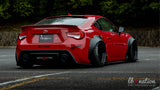lb★nation TOYOTA 86 / SUBARU BRZ WORKS Lip type ver.2 complete body kit (BRZ not supported) (FRP)