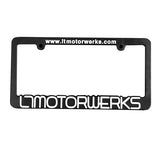 LTMOTORWERKS License Plate Frame