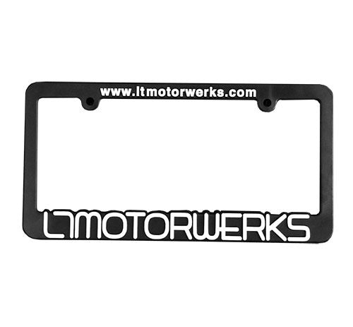 LTMOTORWERKS License Plate Frame