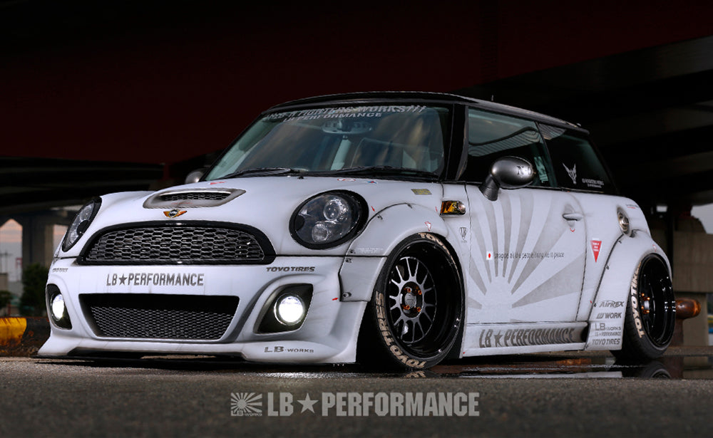 Custom Mod Mini Lp lb★nation WORKS MINI Cooper complete body kit (FRP)