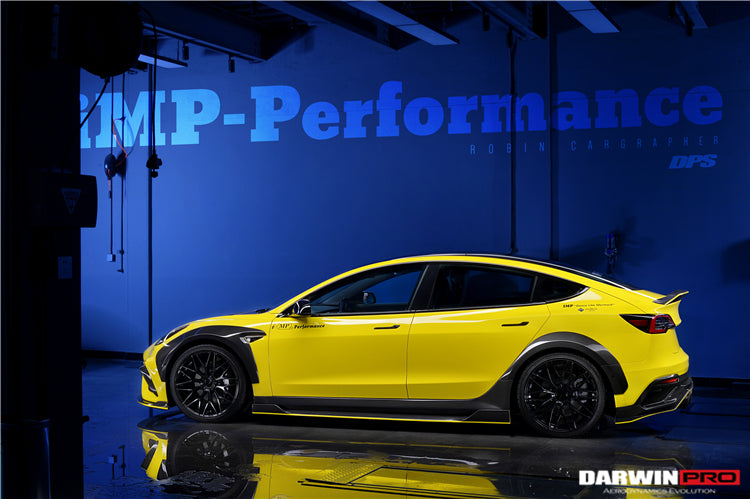 2017-2020 Tesla Model 3 IMPII Performance Partial Carbon Fiber Full Body Kit