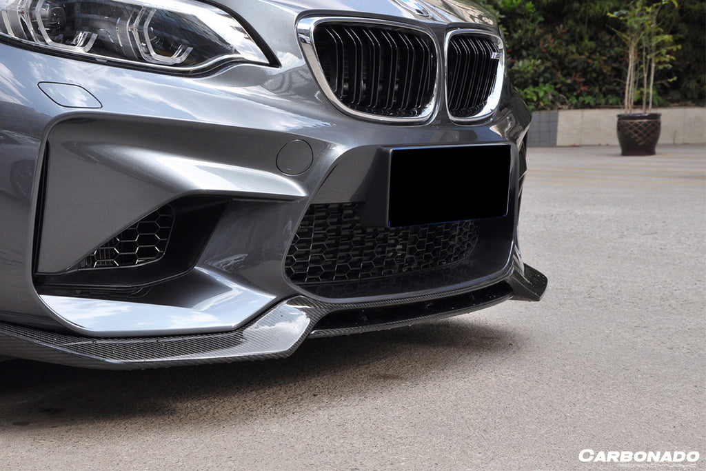 2016-2020 BMW M2 F87 VRS Style Carbon FIber Front Lip