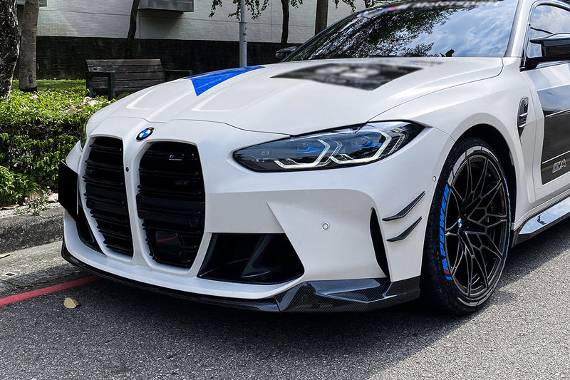 2021-UP BMW M3 G80 M4 G82/G83 MP Style Carbon Fiber Front Canards