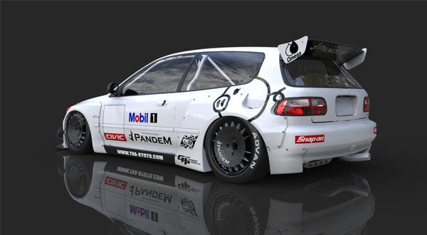 Pandem - Honda Civic EG V1.5 w/ Rear Wing