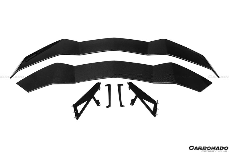 2011-2021 Lamborghini Aventador LP700 LP740 Coupe/Roadster RZS Style Carbon Fiber Trunk Spoiler