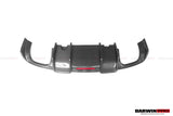 2013-2016 Audi S3/ A3 Sline Sedan BKSS Style Rear Diffuser