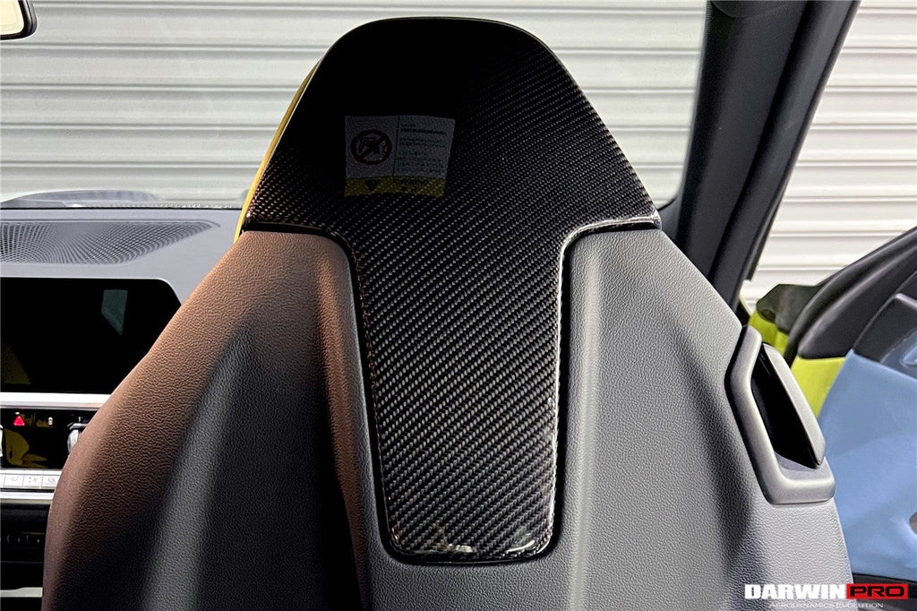 2021-UP BMW M3 G80 M4 G82/G83 Carbon Fiber Up Seat-Back Cover