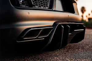 2016-2019 Audi R8 Coupe/Spyder VRS Style Carbon Fiber Rear Diffuser