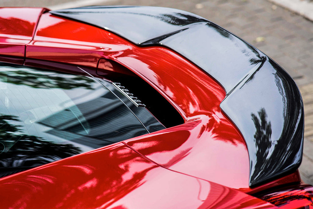 2015-2020 Ferrari 488 GTB VRS Style Carbon Fiber Trunk Spoiler