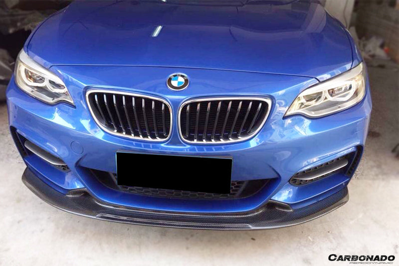 2013-2016 BMW 2 Series F22/F23 EXOT Style Front Lip (M-Tech Only)